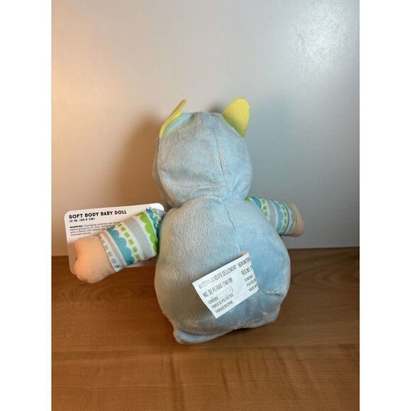 Plush Doll Baby Tender Hearts Collection Puppy Hoodie Soft Body Blue 12” NWT - Picture 5 of 9